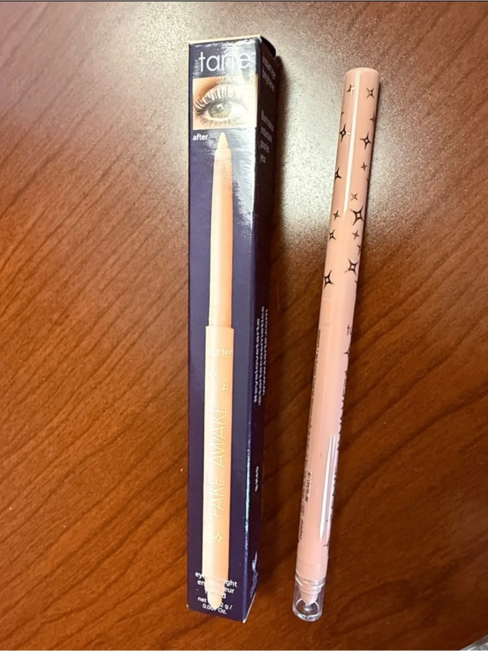 NIB Tarte Universal Nude Fake Awake Brightening Eye Pencil Eyeliner